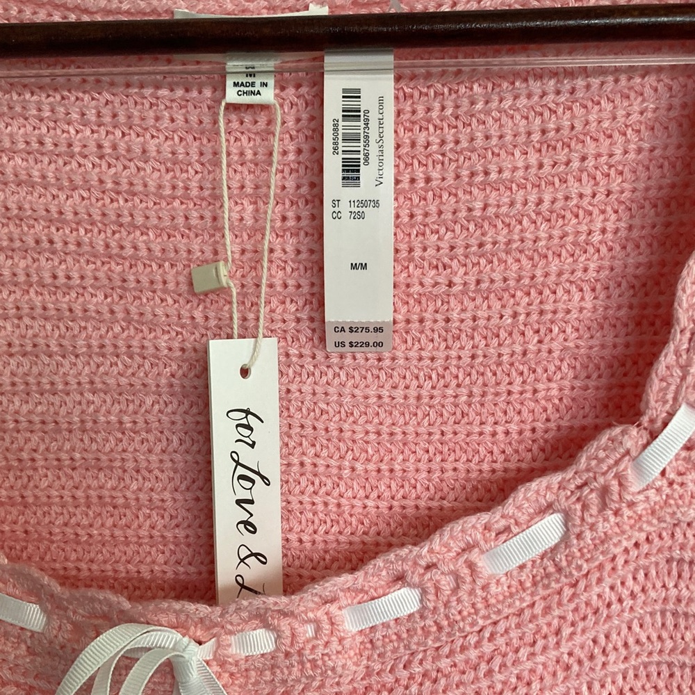 Pink Knit Sweater Dress - Picture 10 of 11